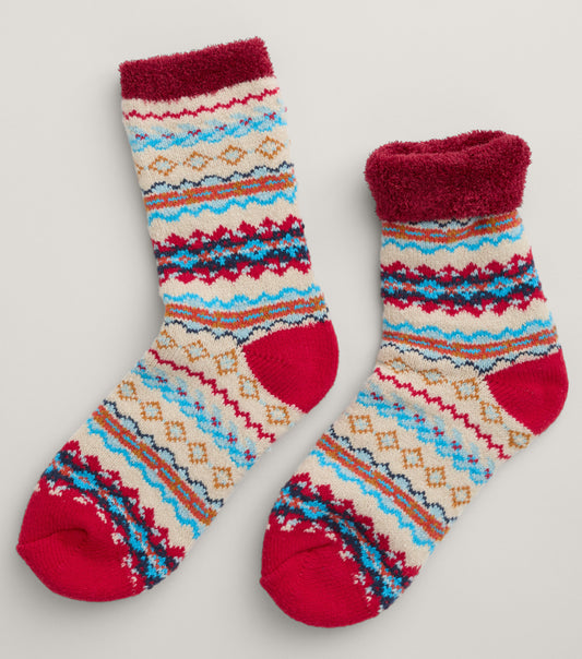 Women's Cabin Socks Harlyn Crimson