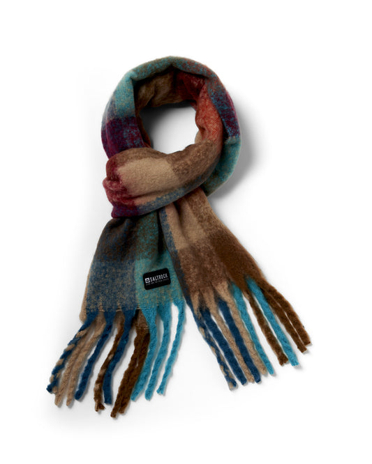 HARVEST SCARF BRN