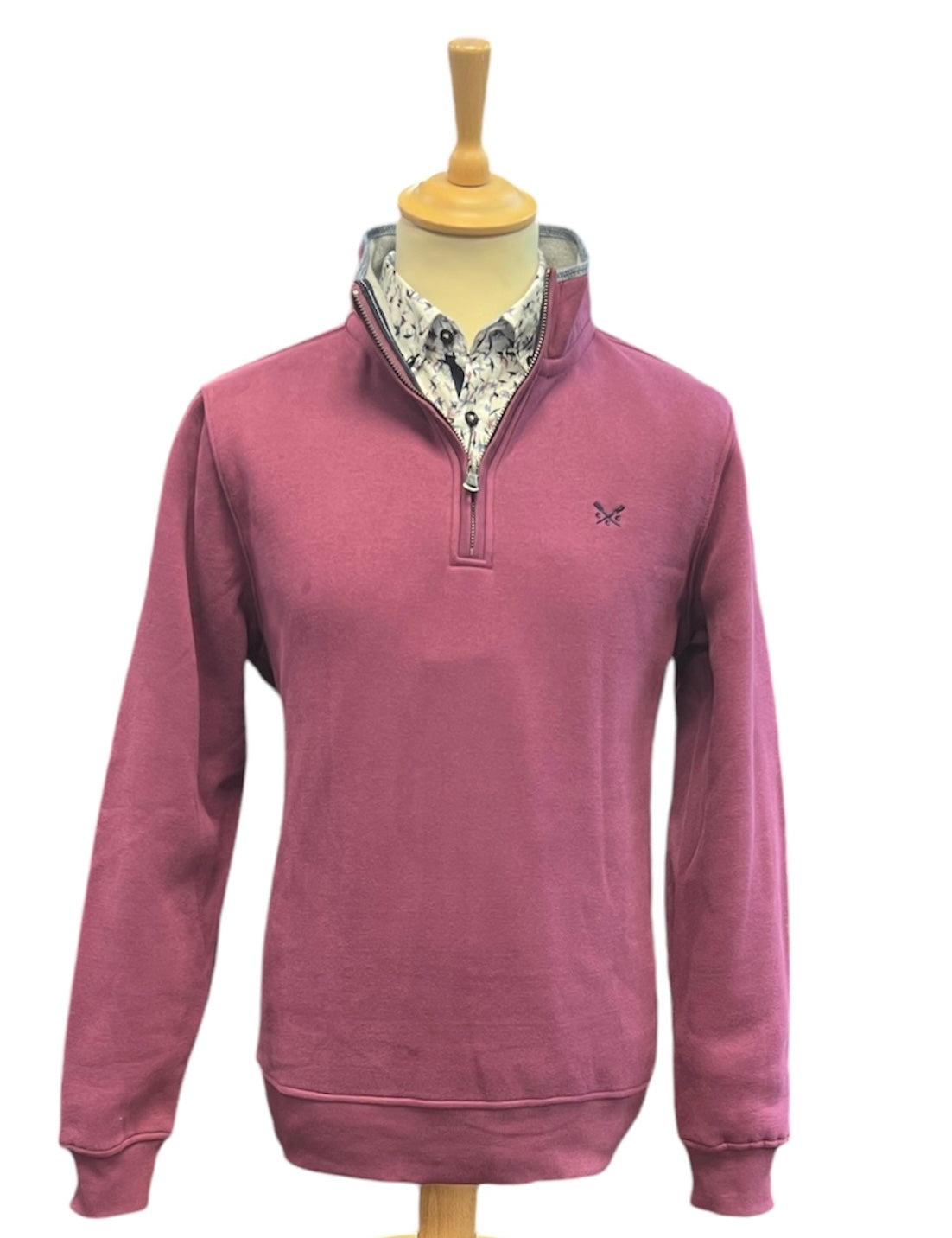 CLASSIC 1/2 ZIP SOFT MULBERRY