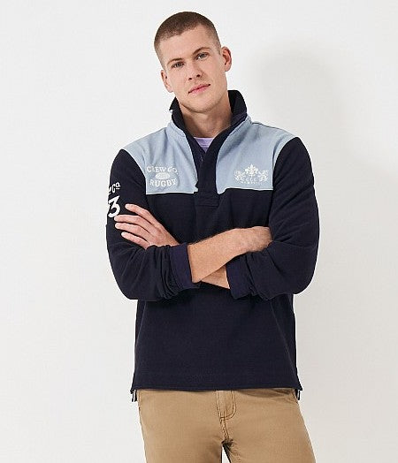 Padstow Sweatshirt in Blue and Navy