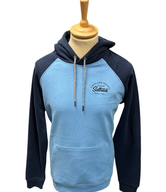 STRIKE LOGO POP HOODIE LT BLUE