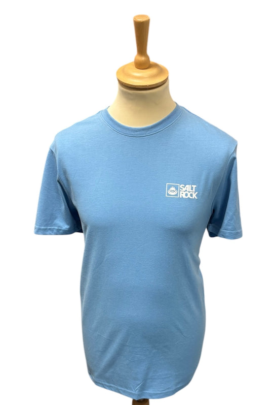 Saltrock Original - Mens Short Sleeve T-Shirt  LT BLUE