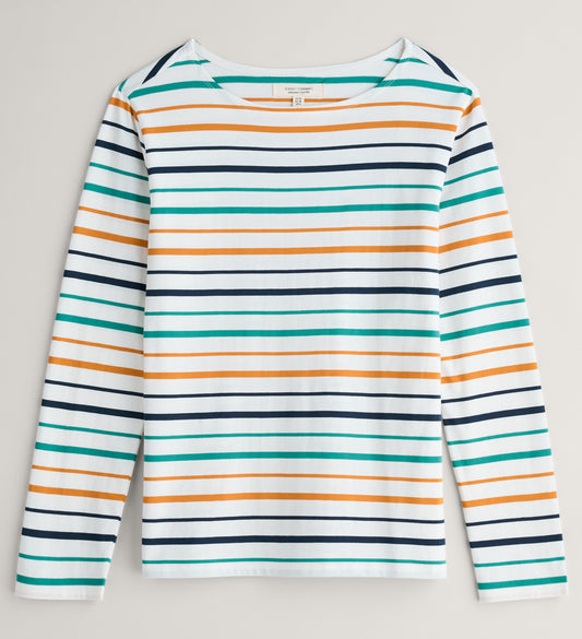 SAILOR SHIRT TRI SHORE CHALK ROCKPOOL